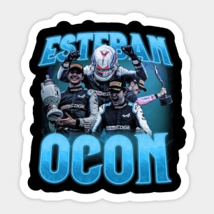 Esteban Ocon Champion Sticker